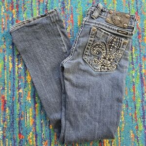 Miss Me Boot Cut Women's Jeans Size 28 X‎ 30L Embellished Pocket JP5010B